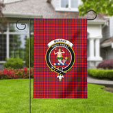 Murray of Tulloch Modern Tartan Crest Garden Flag